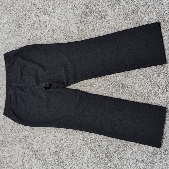 Chico's Black Straight Leg Slacks Work Pants Women's Size 1(8) Short - Picture 9 of 9